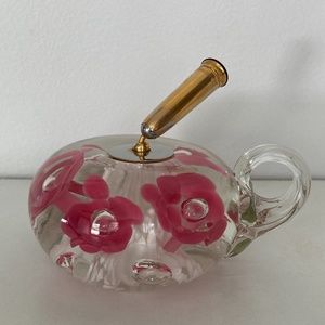 Vintage ST CLAIR Paperweight ESTERBROOK Pen Holder